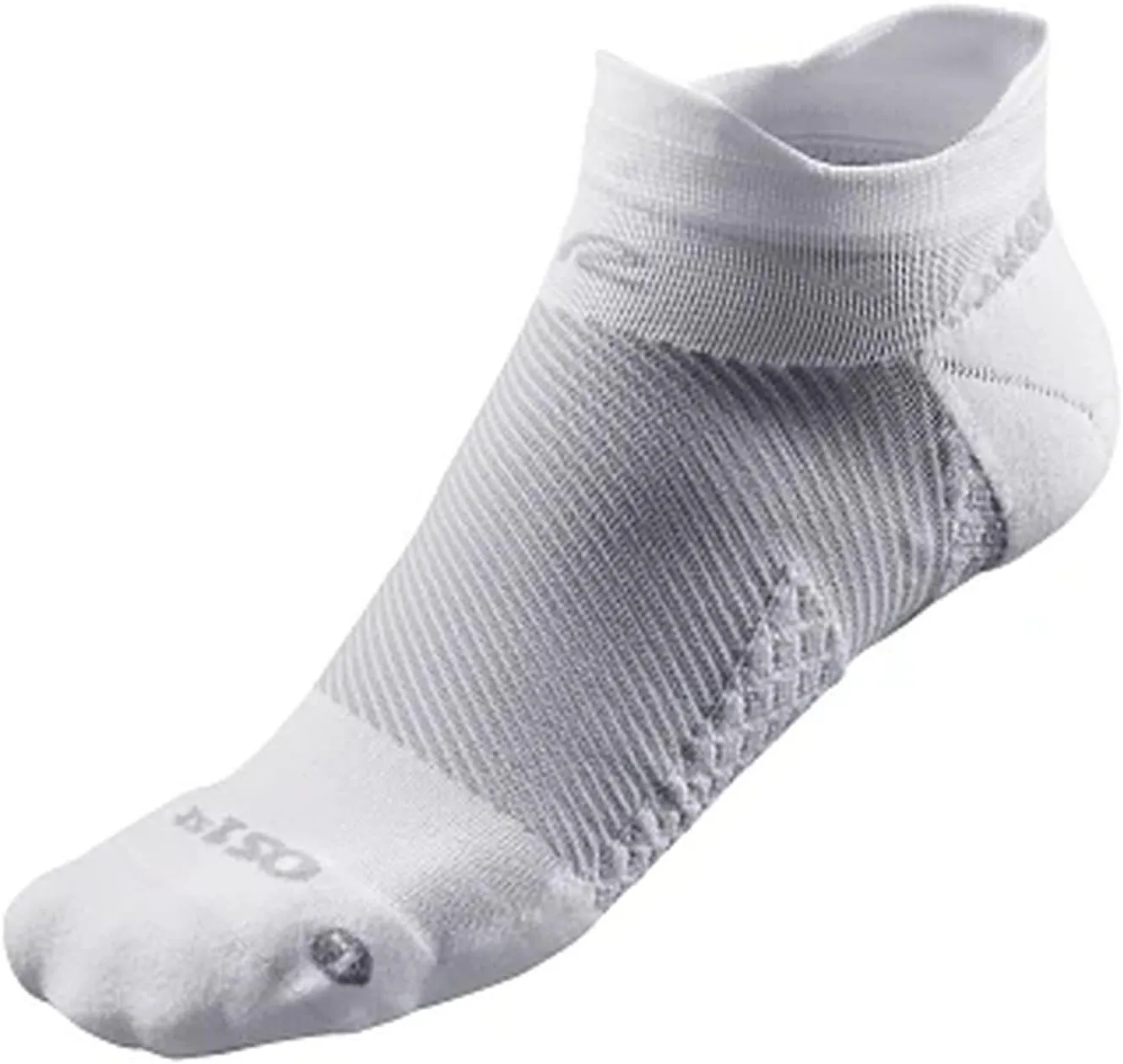 Road Runner Sports R-Gear OS1st Plantar Fasciitis No Show Socks for Men and Women (2 Pairs)