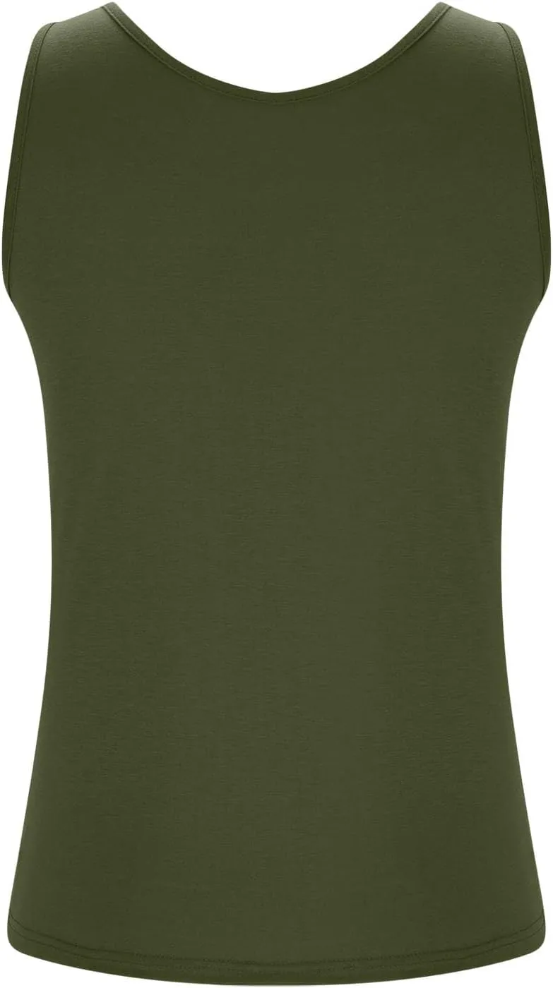 Tank Tops for Women with Built in Bras Plus Size Sports Padded Bras Summer Workout Camis Sleeveless Under Clothes