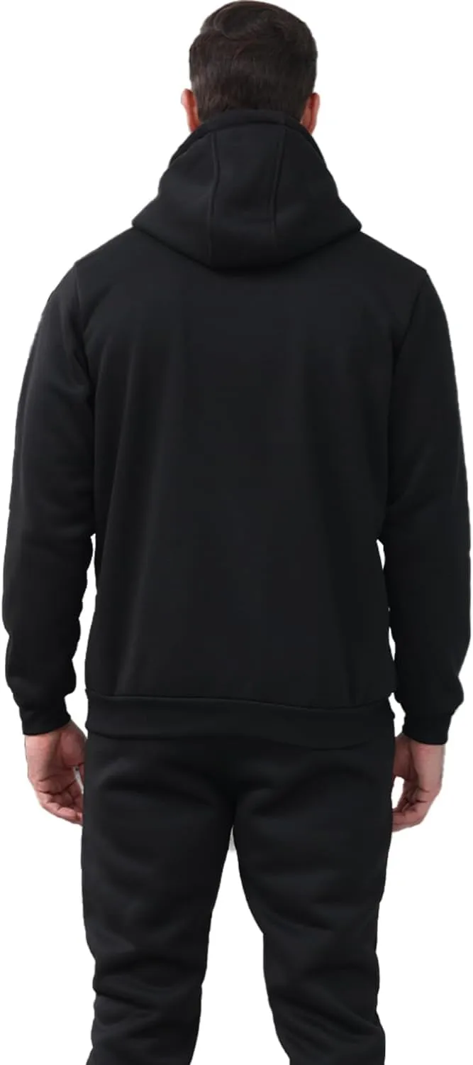 TUVEKE Mens Sweatsuit Casual Sweat Suits for Men 2 Piece Jogging Suits Sets Full Zip Hoodie and Pants Track Suits Mens Set