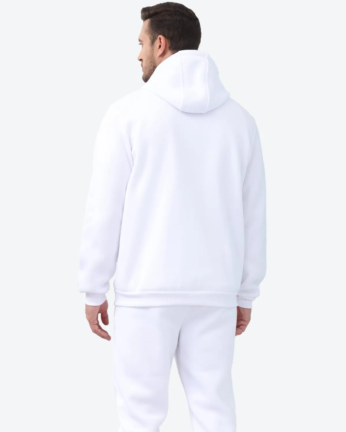 TUVEKE Mens Sweatsuit Casual Sweat Suits for Men 2 Piece Jogging Suits Sets Full Zip Hoodie and Pants Track Suits Mens Set