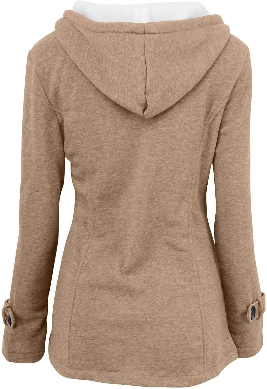 Winter Jackets for Women Sherpa Lined Jackets Women Duffle Toggle Coats with Hooded Fleece Jackets Warm Outwear