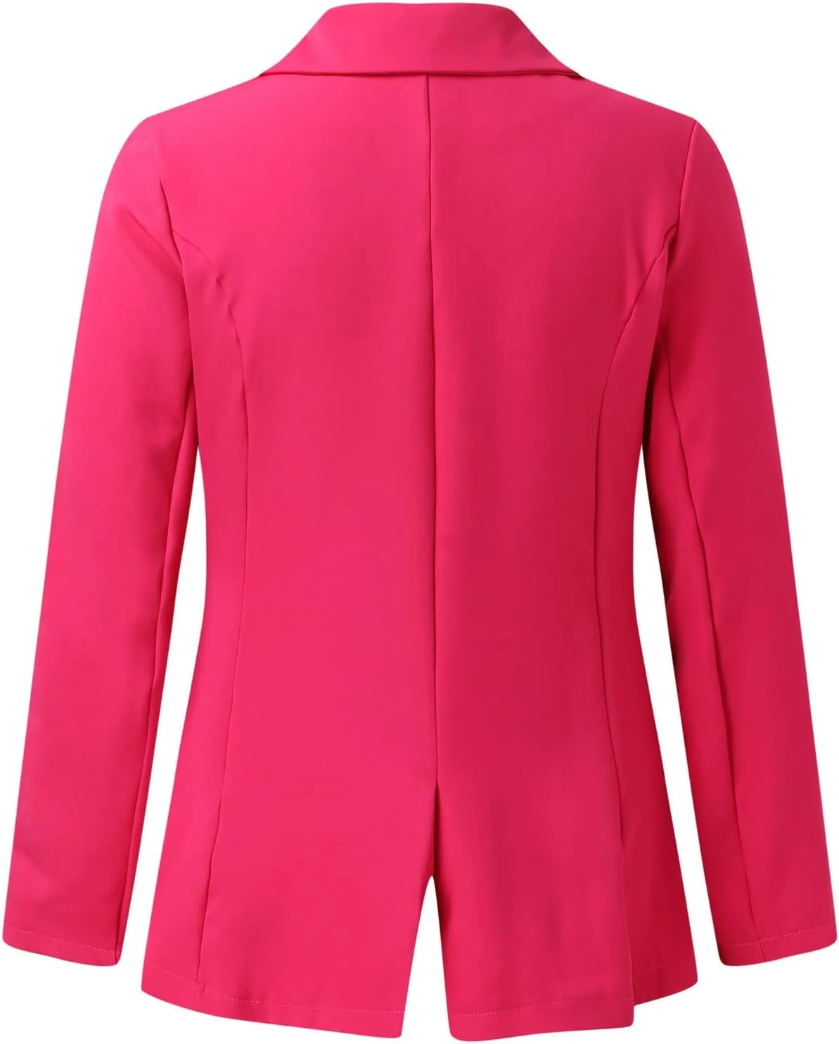 Women Open Front Blazers 2024 Sleeve Front Notched Collar Suit Cardigan Cardigan Fall Fashion Work Office Blazer