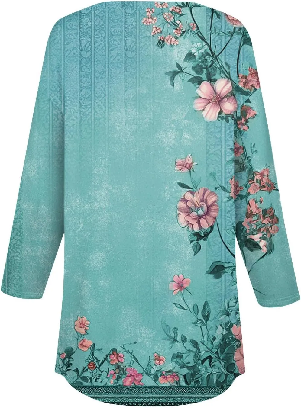 Womens 3/4 Sleeve Tops,Womens Tees and Tanks Basic Women's Tops 3/4 Sleeve Sports 3/4 Sleeve Tops Women Baggy 3/4 Shirts