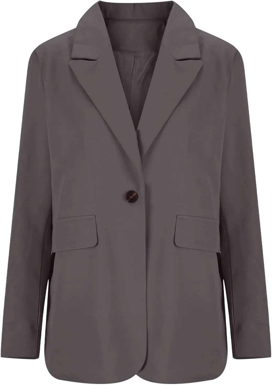 Women's Business Casual Long Sleeve Lapel Blazer