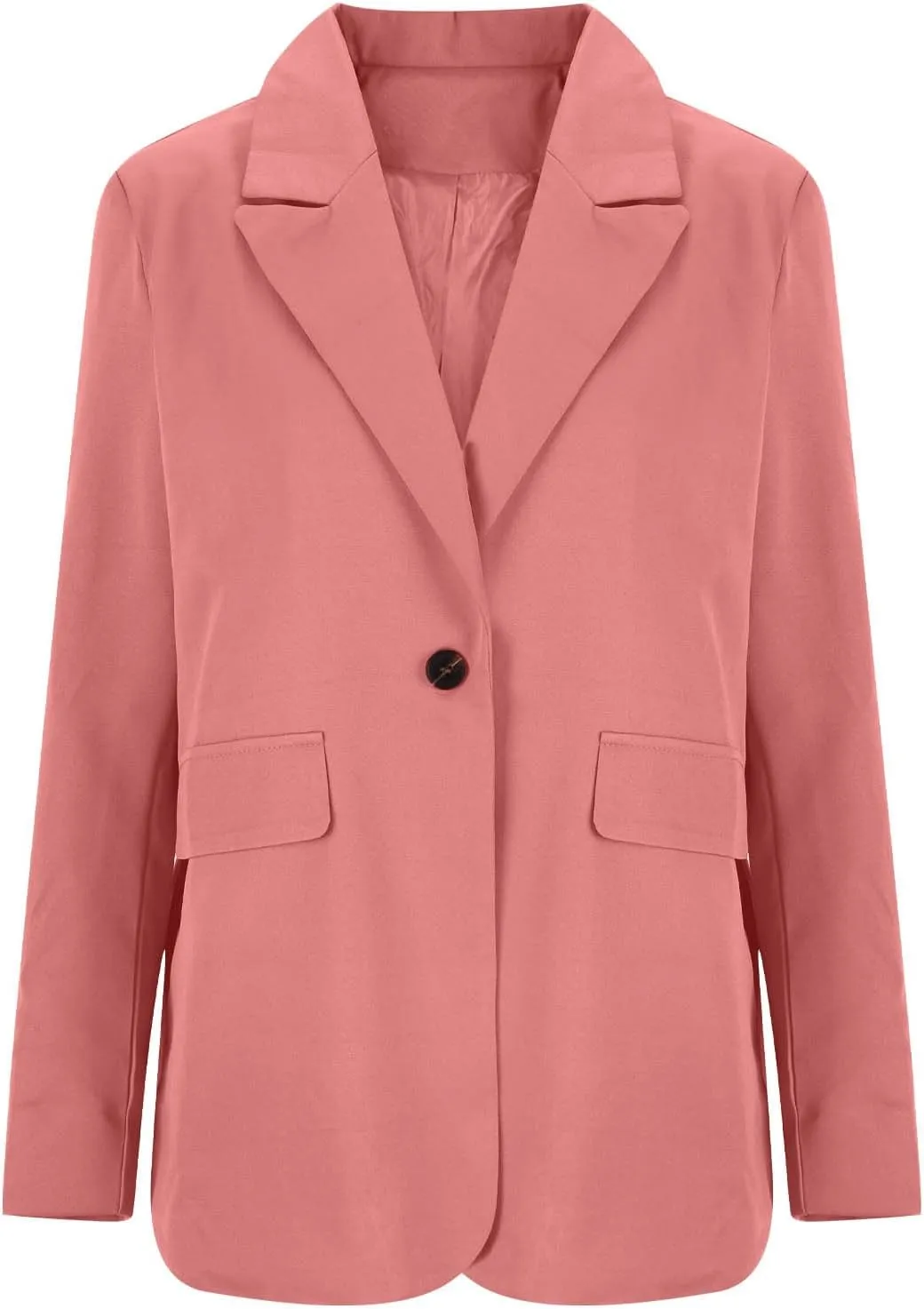 Women's Business Casual Long Sleeve Lapel Blazer