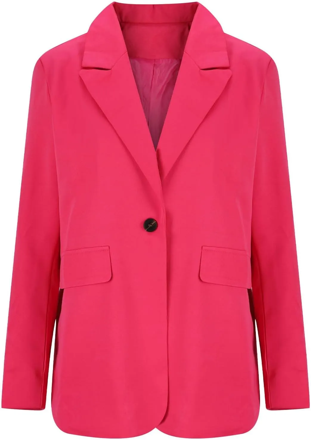 Women's Business Casual Long Sleeve Lapel Blazer