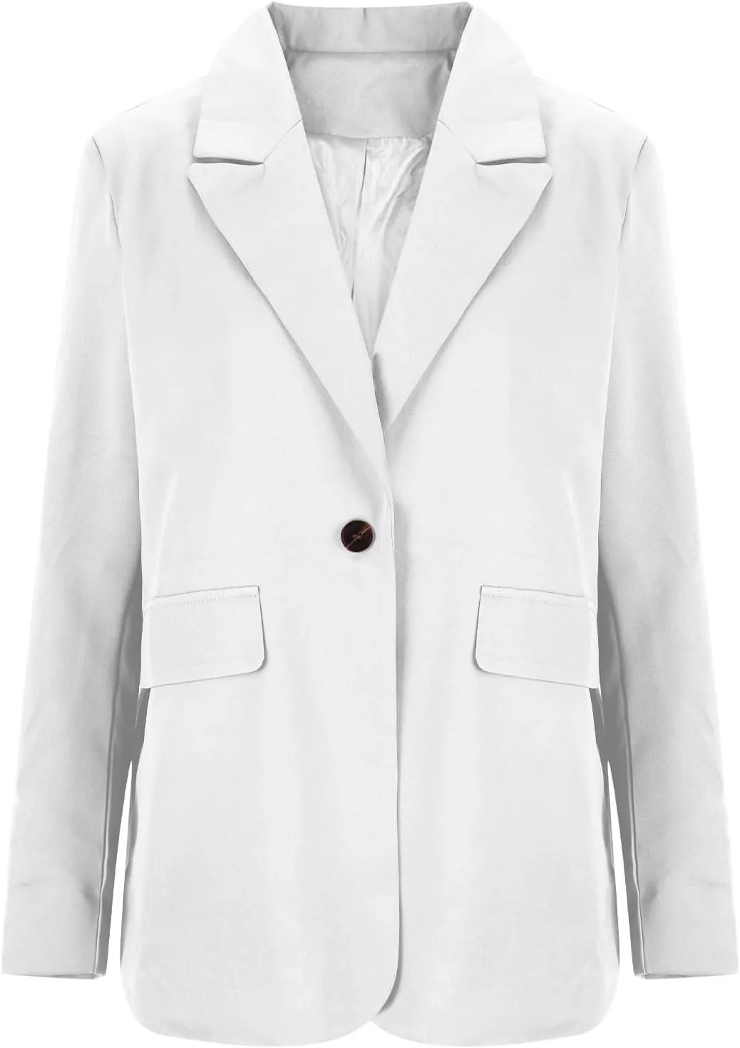Women's Business Casual Long Sleeve Lapel Blazer