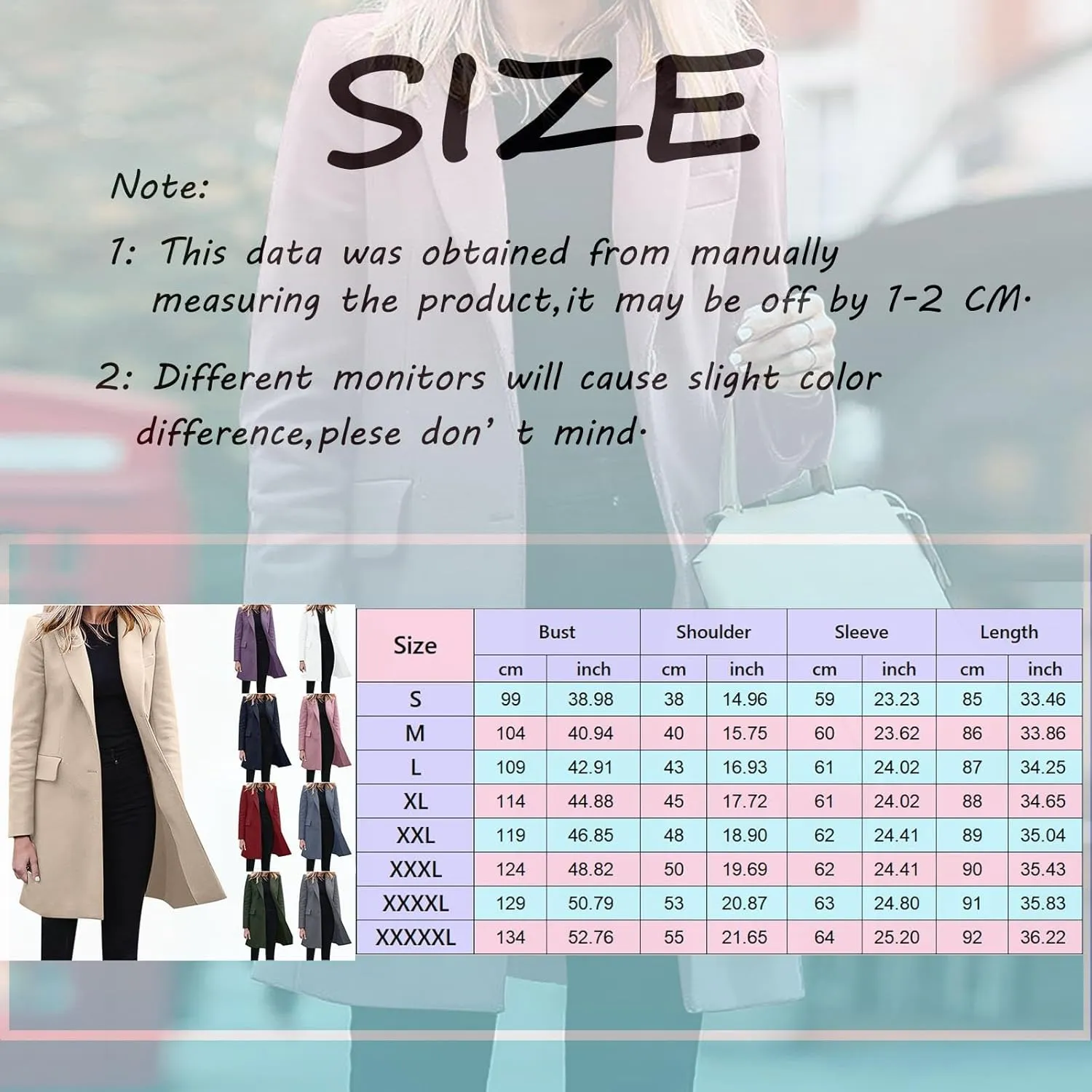 Womens Classic Formal Solid Blazers Long Sleeve Open Front Cardigans Casual Comfy Slim Jacket Work Business Clothes