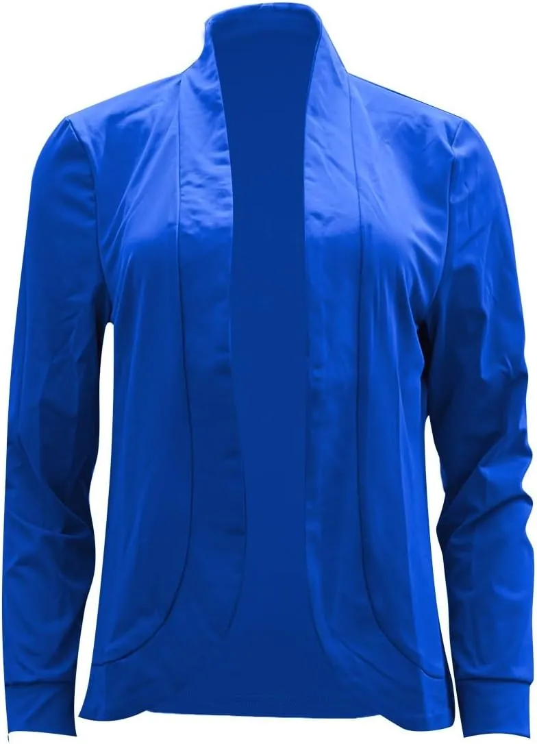 Womens Fall Casual Blazers 2024 Three Quarter Sleeve Sleeve Cardigan Short Small Coat Womens Casual Blazers 2024