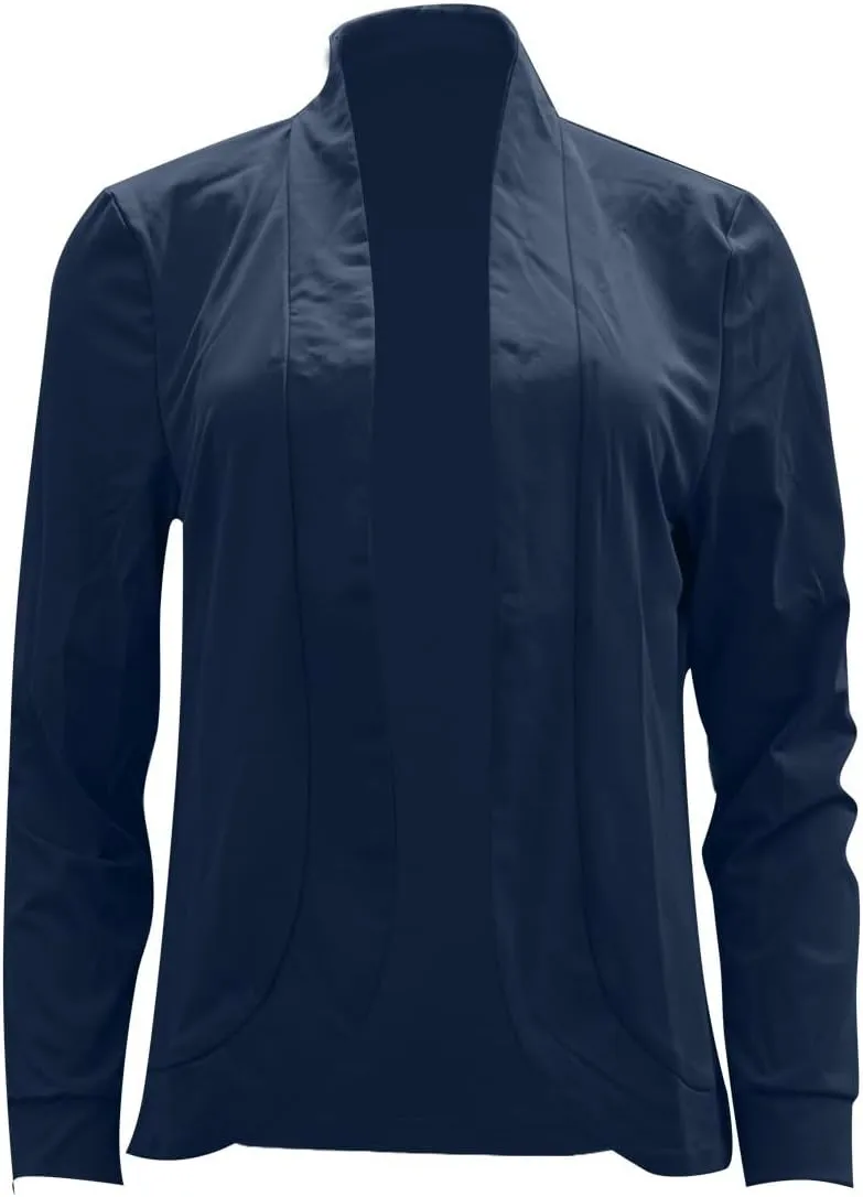 Womens Fall Casual Blazers 2024 Three Quarter Sleeve Sleeve Cardigan Short Small Coat Womens Casual Blazers 2024