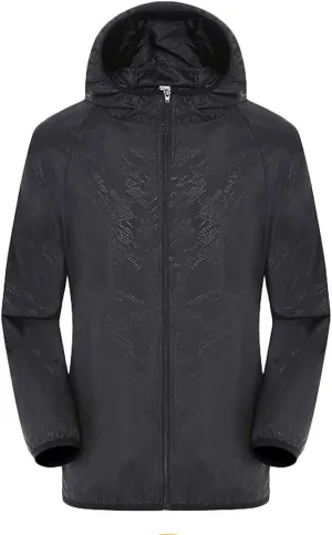 Women's Jacket for Men Men's Casual Jackets Windproof Ultra-Light Rainproof Windbreaker Top Jackets