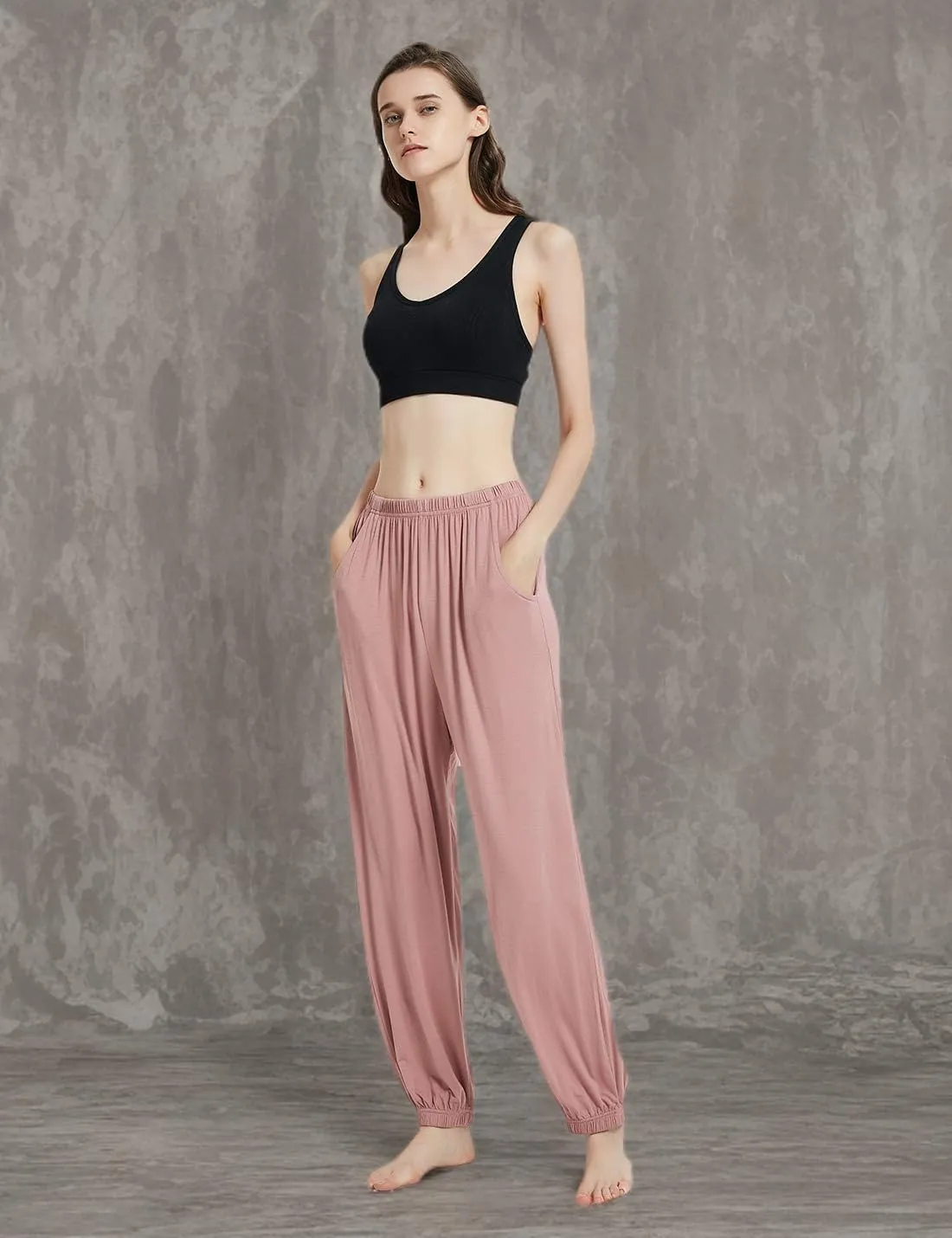 Women's Modal Pajama Pants Bamboo Nightwear Sleepwear Yoga Lounge Pants