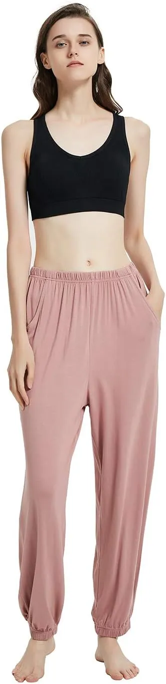 Women's Modal Pajama Pants Bamboo Nightwear Sleepwear Yoga Lounge Pants