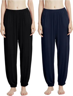 Women's Modal Pajama Pants Bamboo Nightwear Sleepwear Yoga Lounge Pants