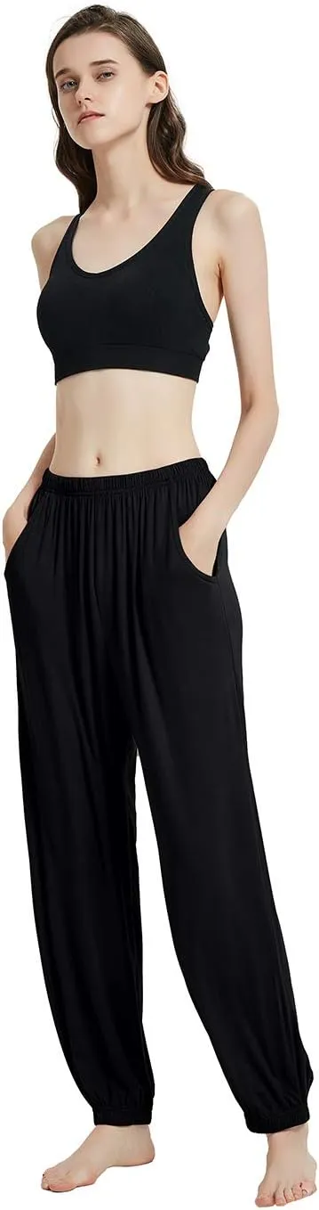 Women's Modal Pajama Pants Bamboo Nightwear Sleepwear Yoga Lounge Pants
