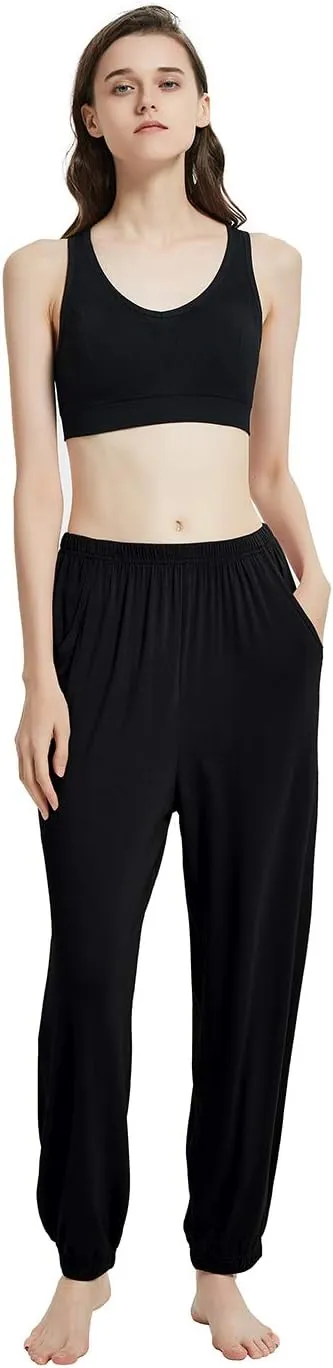 Women's Modal Pajama Pants Bamboo Nightwear Sleepwear Yoga Lounge Pants