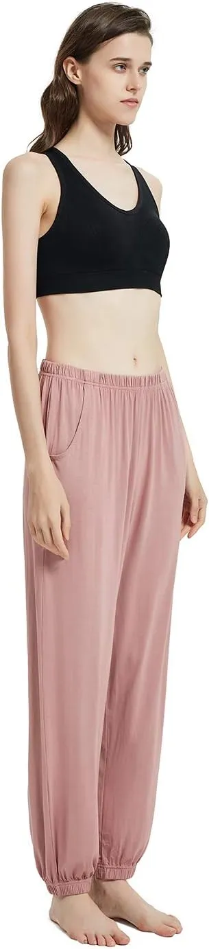 Women's Modal Pajama Pants Bamboo Nightwear Sleepwear Yoga Lounge Pants