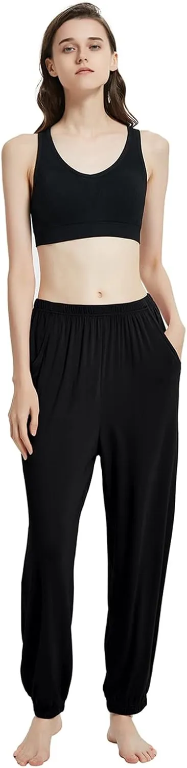 Women's Modal Pajama Pants Bamboo Nightwear Sleepwear Yoga Lounge Pants