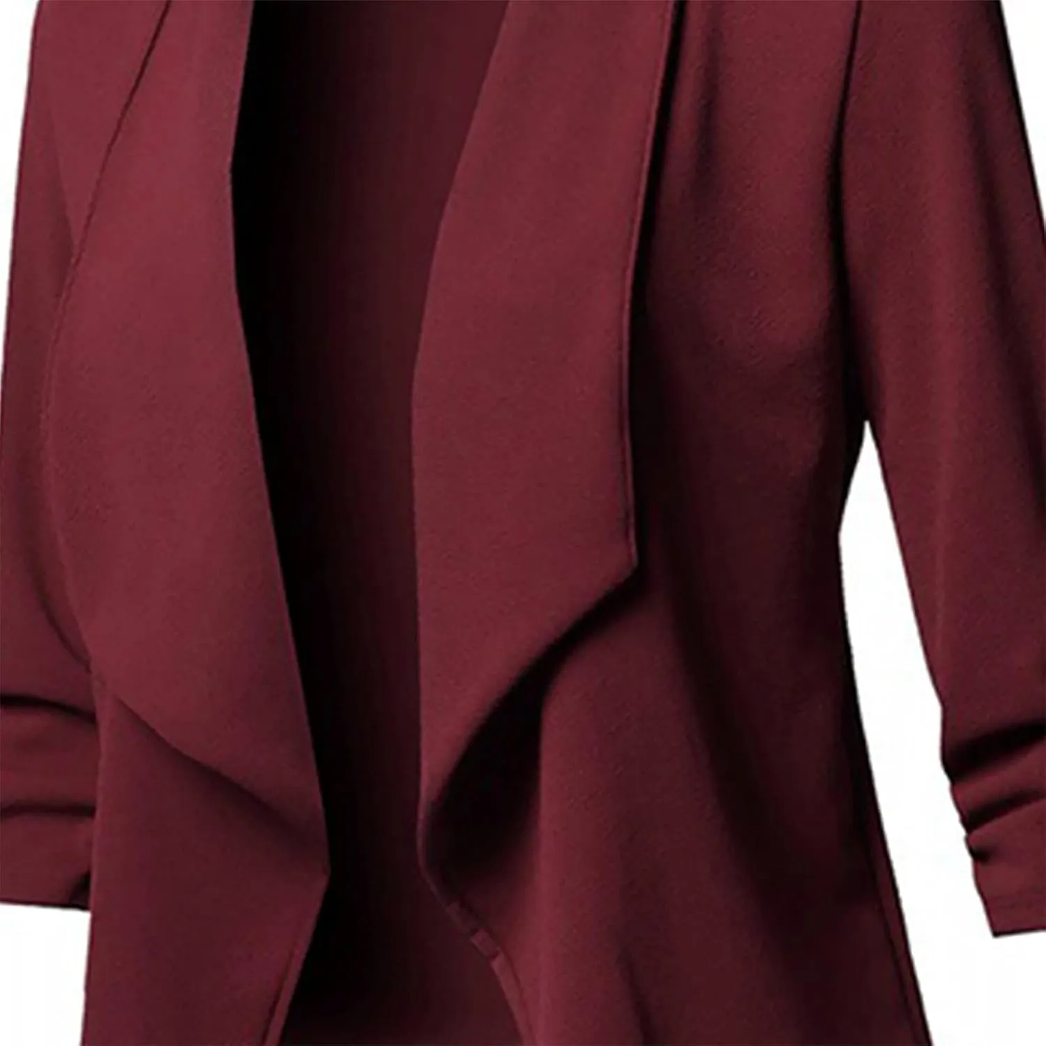 Women's Oversized Blazer Color Solid Open Front Cardigan Long Sleeve Casual Jacket Coat Casual Blazer