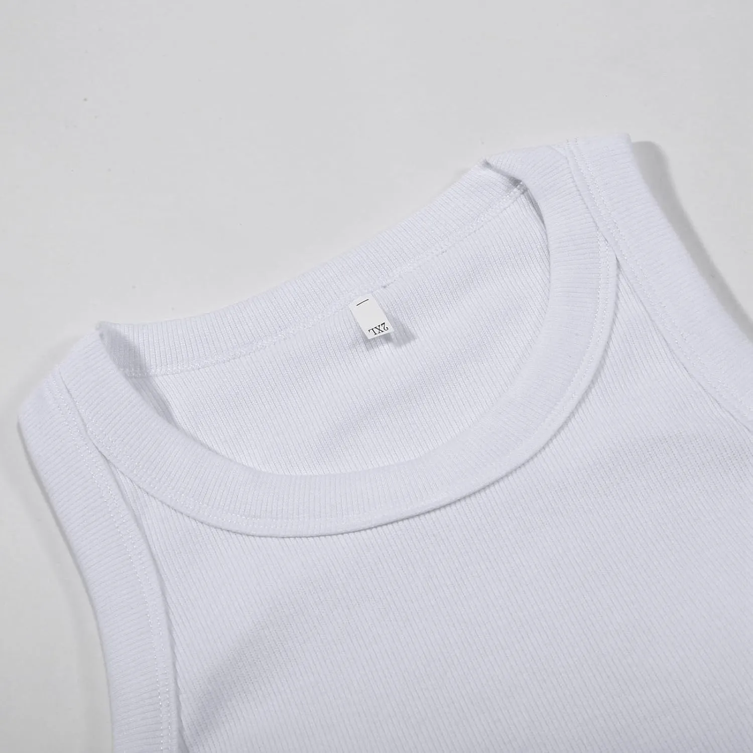 Womens Shelf Bra Tank Tops Summer Round Neck Solid Camis Racerback Workout Yoga Gym Outfits Layering Undershirt